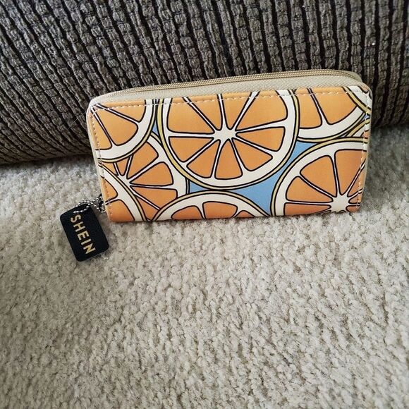 **Sale** Orange You Glad to See Me wallet - Picture 1 of 7